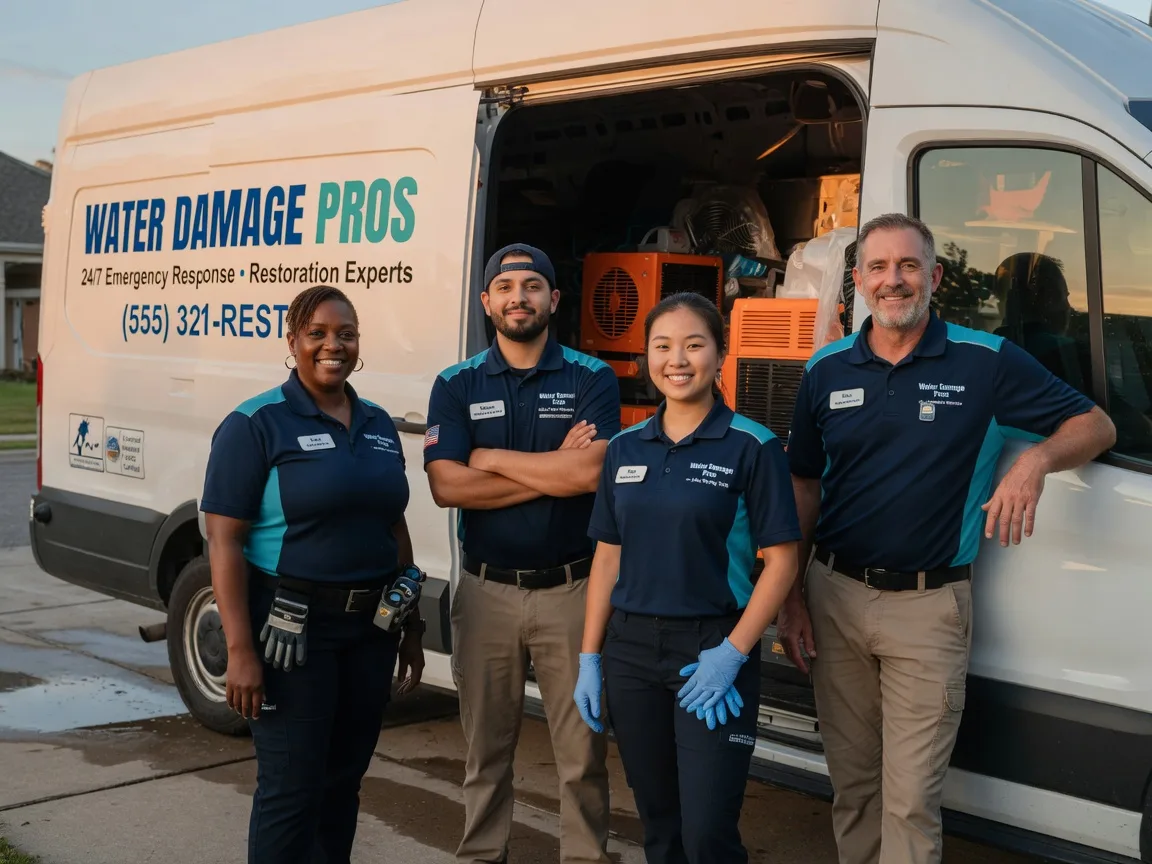 Water Damage Restoration company in Kinsley, KS