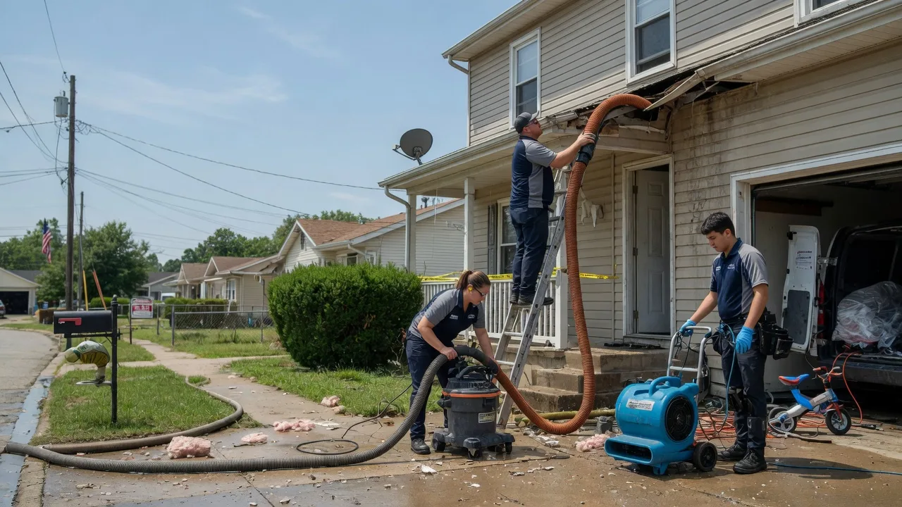 Water Damage Restoration in Kinsley, KS near me
